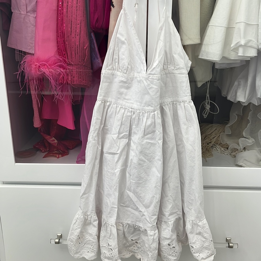 White dress